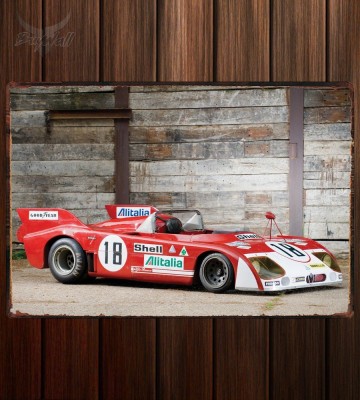 Металлическая табличка Alfa Romeo Tipo 33-3 TT